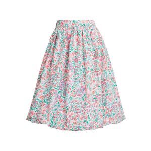 J.Crew White Spearmint Floral Bubble Skirt Large NWT floral